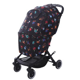 ZIQINPSQ Universal Sun Shade for Pram,Waterproof，Pram Sun Shade Cover，pram Parasol,UV Protection，UPF50+ Blackout，Easy to Install，Baby Shade with Lycra Fabric，for Car Seat,Buggy & Carrycot(Numbers)