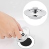 Universal Bath Plug for 40-45mm Holes - Stainless Steel Drain
