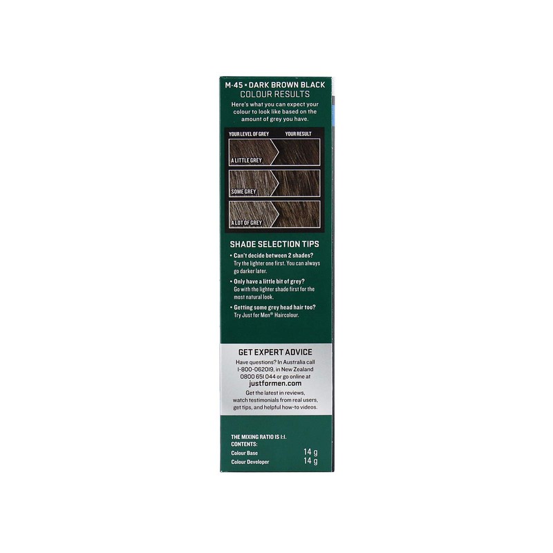 Just for men Moustache & Beard, Beard Dye For Grey