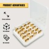 40 Uds. Moscas De Pesca Con Mosca De Abeja, Kit