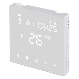 EMOS GoSmart - Smart Home Raumthermostat mit App - WiFi - IP Thermostat für Fußbodenheizung - mit Touch-Bedienung - energiesparend - Tuya, Smart Life, Google Assistant und Alexa kompatibel - weiß