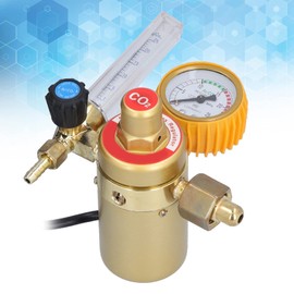 CO2 Regulator, High Power Heating High Accuracy Compression Resistance CO2 Heated Pressure Gauge for Heating Decompression