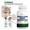 Psyllium Husk 500mg Naíma 240 Cápsulas Suplemento Fibra Digestiva