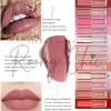 Set De Labiales Líquidos Mate con 12 tonos de Larga