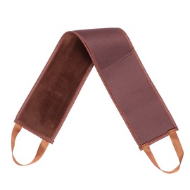 TOVINANNA 1pc Back Applicator Back Beautify Tape Tanning Tanner Sunscreen Tape Oil Belt Tan Mitt Applicator Tan Belt Back Massage Belt Back Beautify Belt Back Stretching Belt Flocking Brown