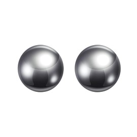 sourcing map 2pcs Precision Balls 28mm Diameter G10 Chrome Steel Ball for Bearings, Silver