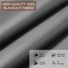 Cordless Blackout Roller Shades for Indoor Windows with Light Blocking