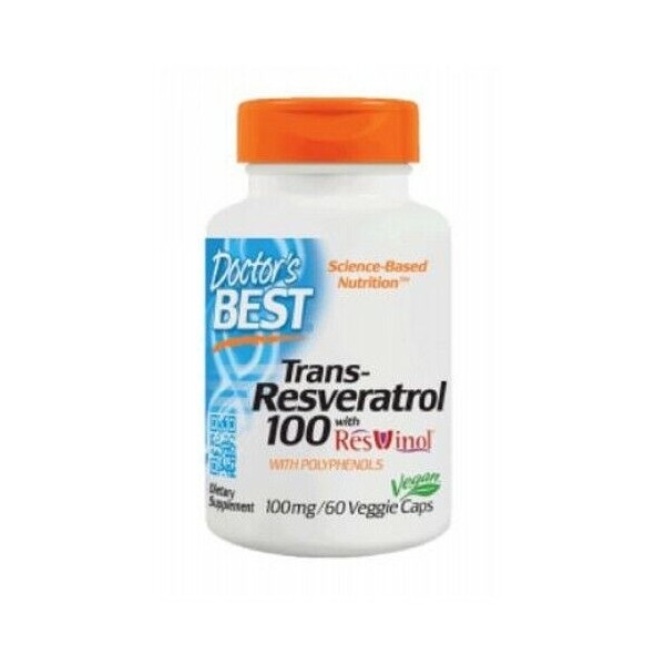 Best Trans Resveratrol 100 Featuring Resvinol-25 60 Veg
