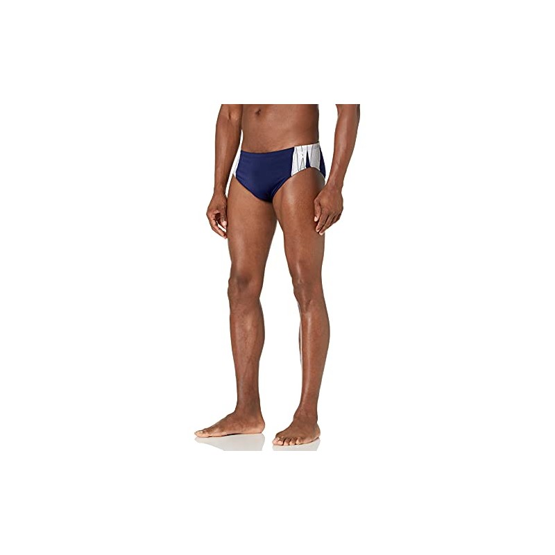 TYR Men's RPX7 408 26 Phoenix Splice Racer, Navy/White, Medium