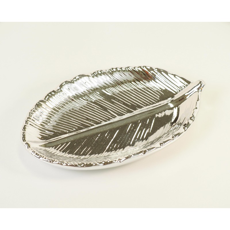 RELIGHT Natural Stone, Crystal, Ripple, Feather, Small Plate, 2-piece Set,