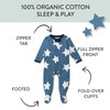 HonestBaby Baby Celebration Sleep & Play Footed One-Piece Pajama Sleeper