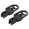 2pcs Front Foot Pegs CNC Aluminum Anodized Anti Slip Replacement