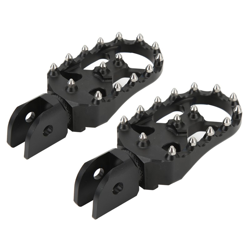 2pcs Front Foot Pegs CNC Aluminum Anodized Anti Slip Replacement