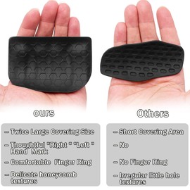 Upgrade Rypt Grip Gym Hand Grip Weight Lifting Grip for Men and Women Anti- Slip Workout Grips-Soft Silicone Hand Palm Protector Gloves for Weight lifting Push-Ups Gym Training and Exercise-Grey.