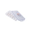 Lock & Lock HPL955 Egg Storer for 18 Eggs- Clear/Blue,