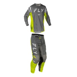 Fly Racing Kinetic Mesh Center Men's Moto Gear Set - Pant and Jersey Combo