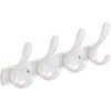 YUET 4 Door Hook Coat Bathroom Towel Hooks Wall Mounted