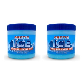 Gel Arctic Ice Naturals 2 Pack Alivio Del Dolor 2% Mentol