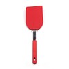 RSVP International Kitchen Tool Collection Flexible Nylon Spatula, Stainless Steel