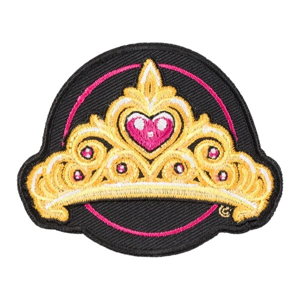 PatchStop - World's Largest Patch Store Pink Hearted Princess Gold