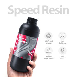 phrozen 3D Printer Rapid Resin [Speed], 405nm LCD UV-Curing Photopolymer Resin, Low Shrinkage, High Precision Printing, Low Odor, Non-Brittle, Easy to Print, and Fast Printing (1KG)
