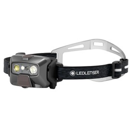 Ledlenser HF6R Signature - Linterna frontal recargable con manos libres, resistente al agua, 1000 lúmenes, color negro