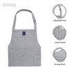 Encasa XO Adjustable Kitchen Apron with Pockets and Towel Holder