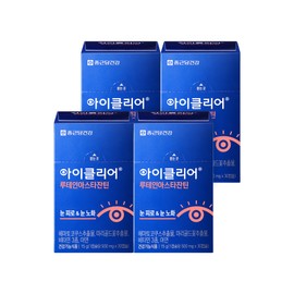 iclear Chong Kun Dang Health iClear Lutein Astaxanthin 30 capsules, 4 / 종근당건강 아이클리어 루테인 아스타잔틴 30캡슐, 4개