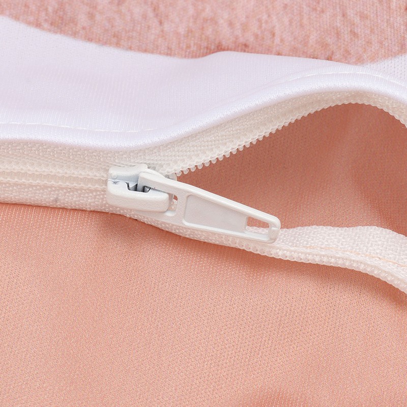 2pcs Hanging Diaper Bag Waterproof Double Pockets Zipper Closure Baby