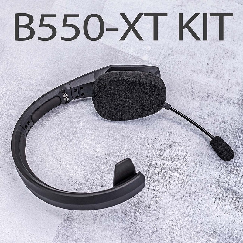 TRANSTEK B550-XT Kit Replacement Ear Pads Cushion Mic Foam Compatible