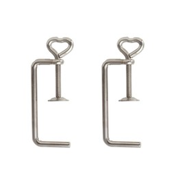 PROXXON No. 27054 Clamps 2 Clamps for Fixing Coping Saw Table Body