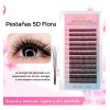 Itntfn Extensiones De Pestañas 5d Flora Mink Lash Mixtas