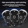 yiodelu Universal Glass Mouse Skates Smooth Durable Thin Ultra Strong