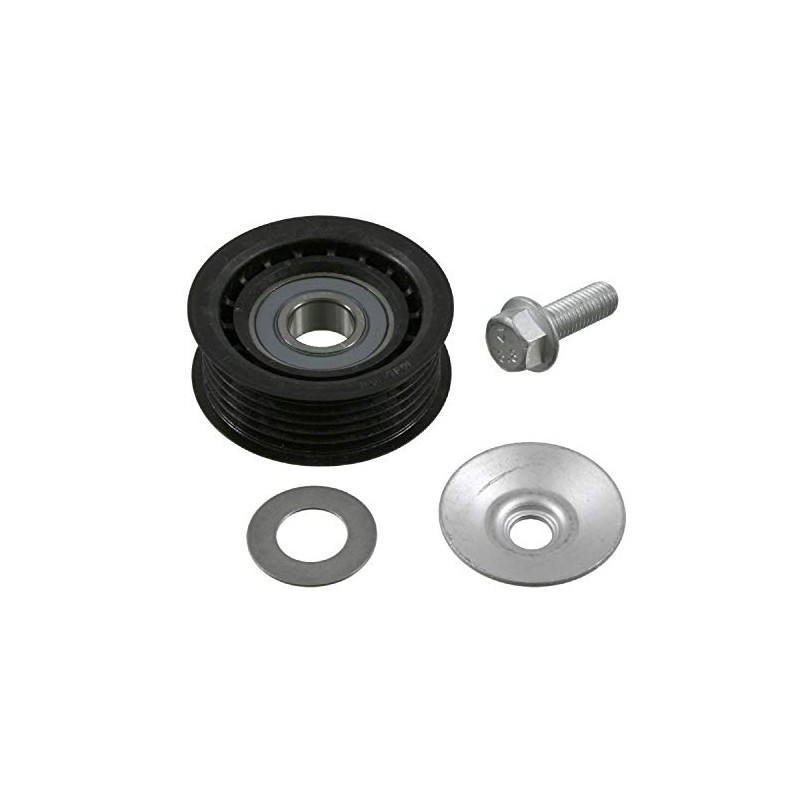 febi bilstein 22383 Pulley for V-Ribbed Belt with Screw