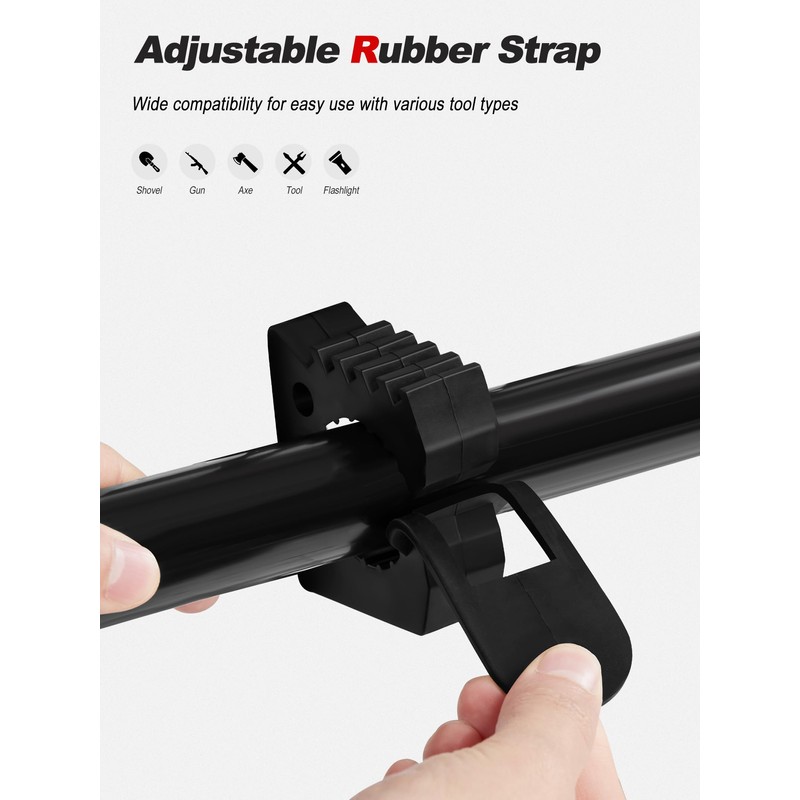 NILKATSS 2-Piece MOLLE Panel Tool Mounts Fit 1-2 inch Tactical