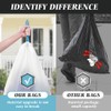 Teivio 13 Gallon 60 Counts Strong Tall Kitchen Drawstring Trash