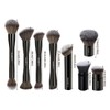 MAANGE 8 Pcs Makeup Brushes with Bag, Double-End Multi-functional Makeup