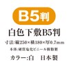 Kyoei Plastic White Underlayment SIJ (B5)