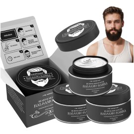 3pcs Balsamo Para Crecer La Barba Al 20%