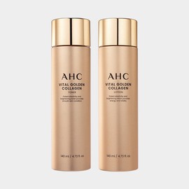 AHC Vital Golden Collagen Basic 2-Piece Set (Cross-selection possible) Golden Collagen Toner / AHC 바이탈 골든콜라겐 기초 2종세트 (교차선택 가능) 골든콜라겐 토너
