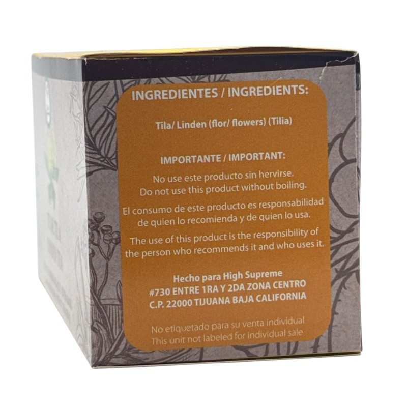 Té de Tila (Linden Tea) – 100% Natural, Vegan |