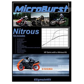 Fly Scooters 50 125 150 E 250 cc Micro Burst NOS Nitrous Oxide Kit Boost Bottle