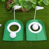 Toddmomy 2pcs Golf Putting Cup and Flag: Plastic Golf Practice