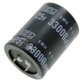 Snap-In Electrolytic Capacitor 33000µF 25V 85°C ; ESMH250VSN333MA45T ; 33000uF