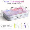 Gerkia Dental Floss Portable Case, Easy to Store Floss Picks