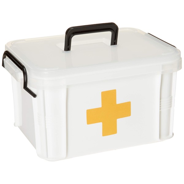 Basicwise First Aid Medical Kit Small,White