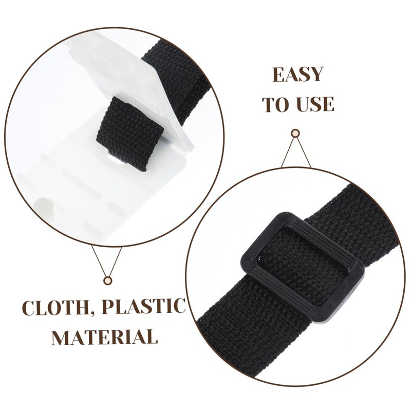 NOLITOY 1Set Solar Pool Cover Strap Durable Attachment Kit for