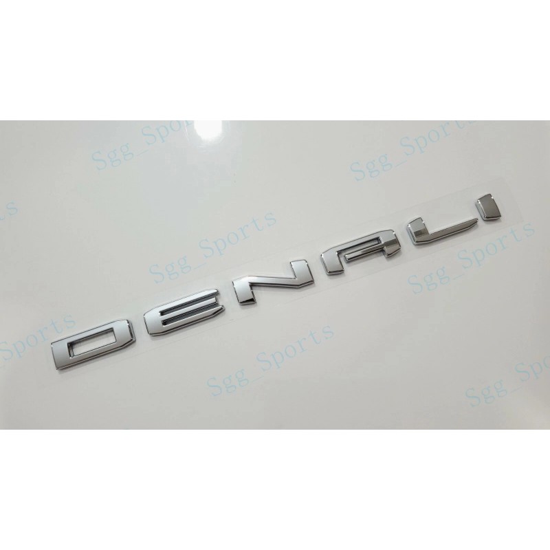 GMC 1pc GMC 2021-2023 Yukon Yukon XL Chrome Rear Tailgate