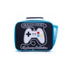 ThePyjamaFactory Game Over Lunchbag Lunchbox Gaming School Leisure Black