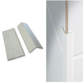 Home Smart White UPVC Plastic Flexi Flexible Angle Trim 15mm x 15mm x 5 Metre Length